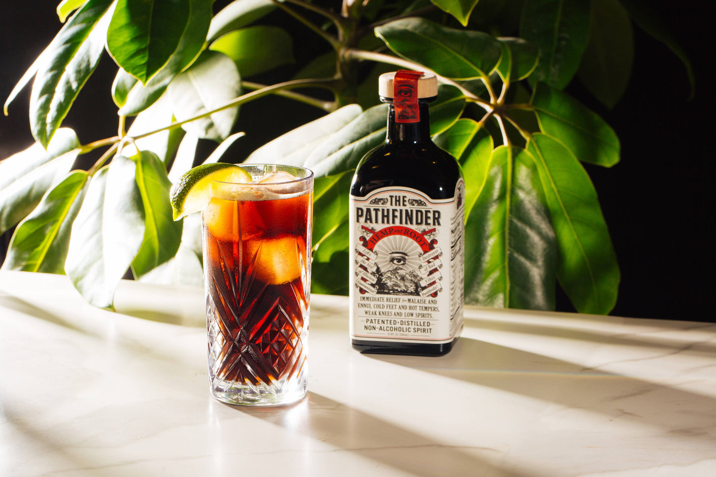 The Pathfinder Hemp and Root Non-Alcoholic Spirit