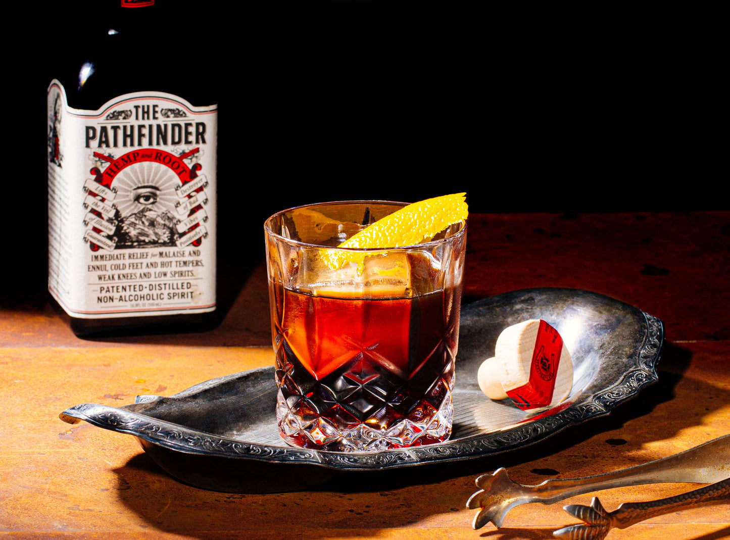 The Pathfinder Hemp and Root Non-Alcoholic Spirit