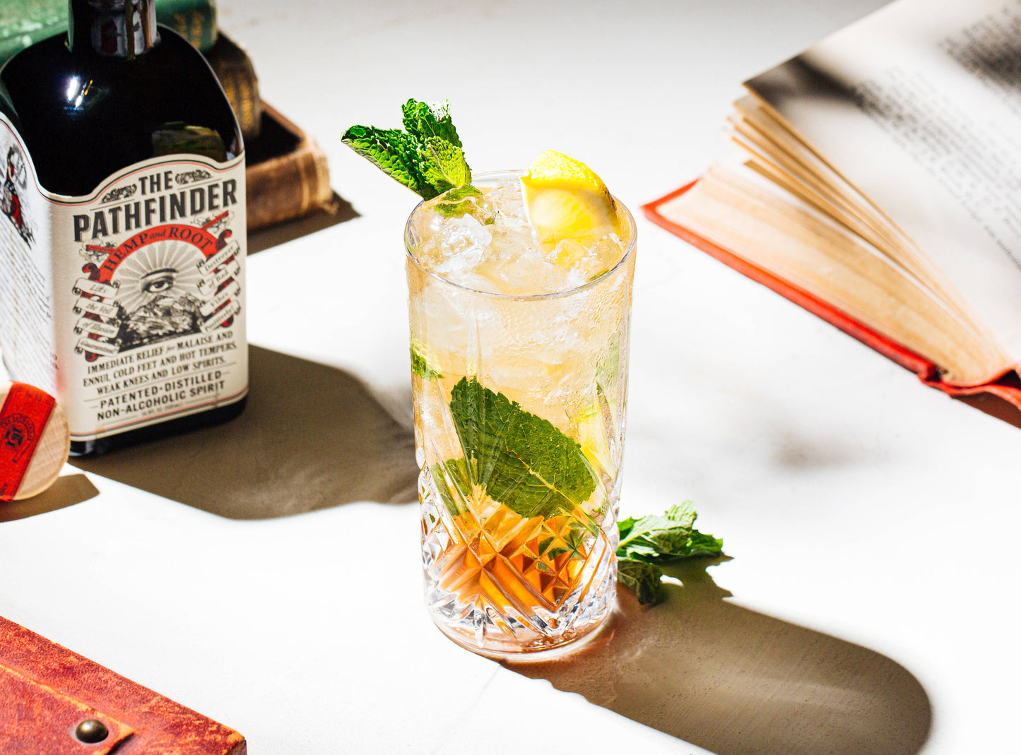 The Pathfinder Hemp and Root Non-Alcoholic Spirit