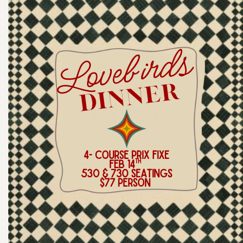 Lovebirds Dinner