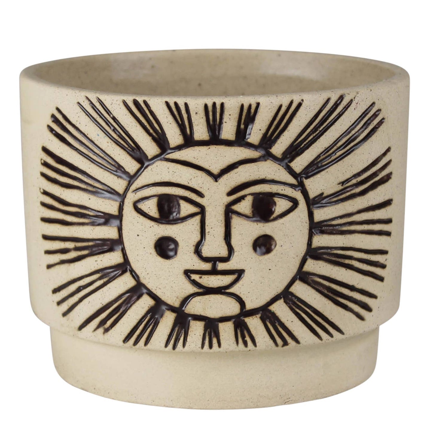 Sol Cachepot, Ceramic