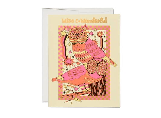 Wise and Wonderful friendship greeting card